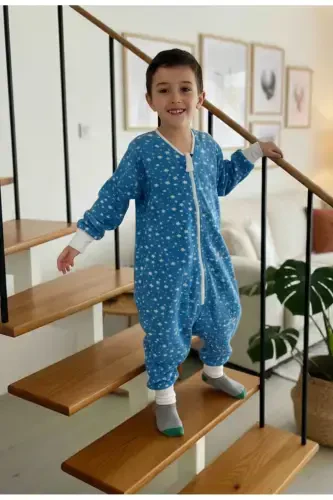 Long Sleeve Oeko-tex Micro Fleece Baby Child Sleeping Bag - 1