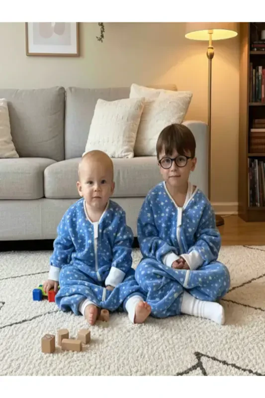 Long Sleeve Oeko-tex Micro Fleece Baby Child Sleeping Bag - 2