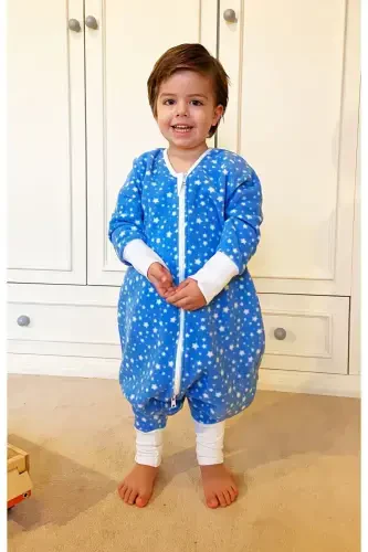 Long Sleeve Oeko-tex Micro Fleece Baby Child Sleeping Bag - 3