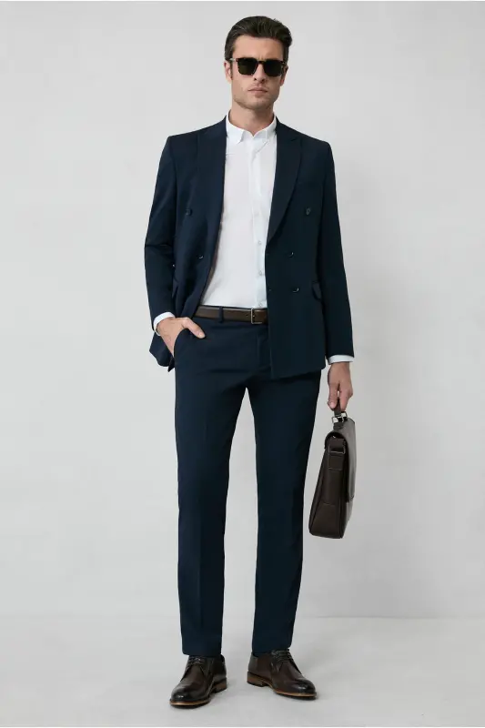 Long Sleeve Regular Fit Non Iron Cotton Shirt - 6