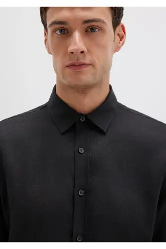 LONG SLEEVE SHIRT Black - 6