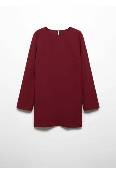 Long Sleeve Short Dress - 3