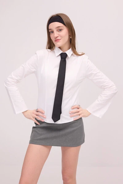 Long-sleeved Button-Down Shirt G16809-Y9 - 5
