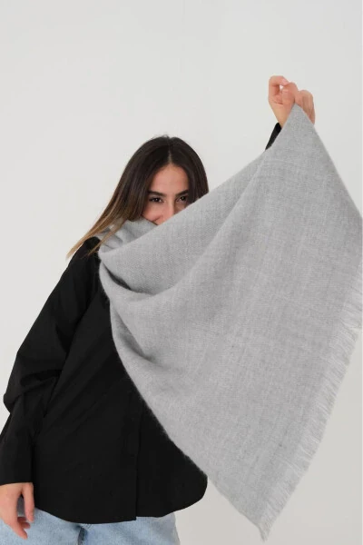 Long Soft Textured Shawl Shawl2003-a6 - ADDAX