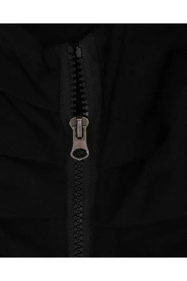 Long Track Pants with Double Zipper Pockets and Details - 2