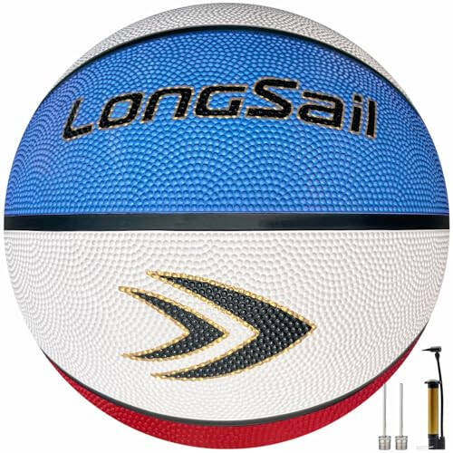 Longsail Çocuk Genç Yetişkin Boyutu 3/4/5/7 Basketbol, 22.5