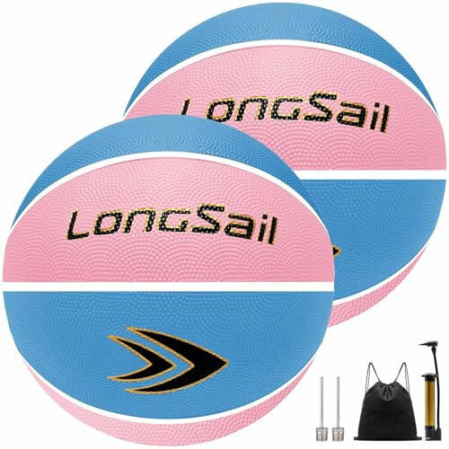 Longsail Kids Youth Adults Size 3/4/5/7 Basketball, 22.5