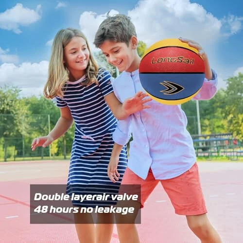 Longsail Kids Youth Adults Size 3/4/5/7 Basketball, 22.5
