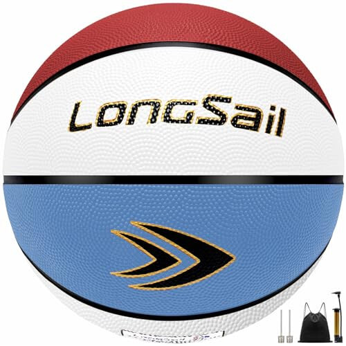 Longsail Kids Youth Adults Size 3/4/5/7 Basketball, 22.5