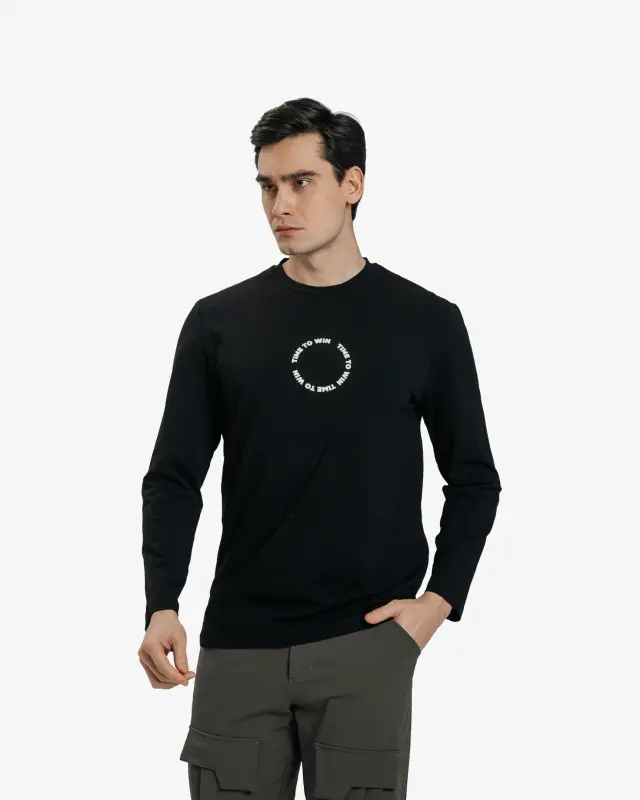 Longsleeve - BLACK - 7SABER
