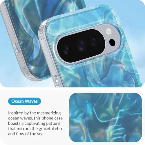 LONLI Hue - Champagne Gold Diamond Facet Sparkling Phone Case for iPhone 15 Pro Max - [Sparkle Glow Finish, Luxe Glitter Protection] - [360° Shock-Absorbent Bumper] - for iPhone 15 Pro Max - 3