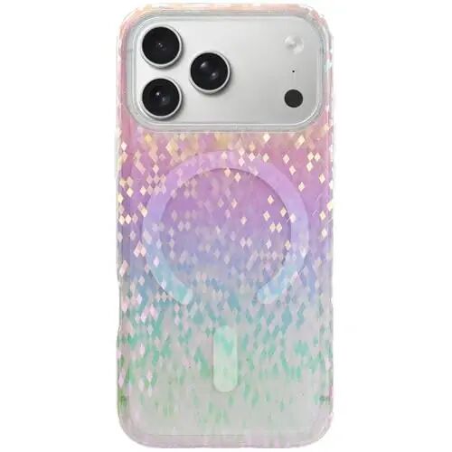 LONLI Hue for iPhone 18 Pro & 17 Pro Case, Prismatic Pixel Shimmer | Compatible with MagSafe, Strong Magnets, Shockproof Bumper, Cute Unique Aesthetic for Girls and Women - 1