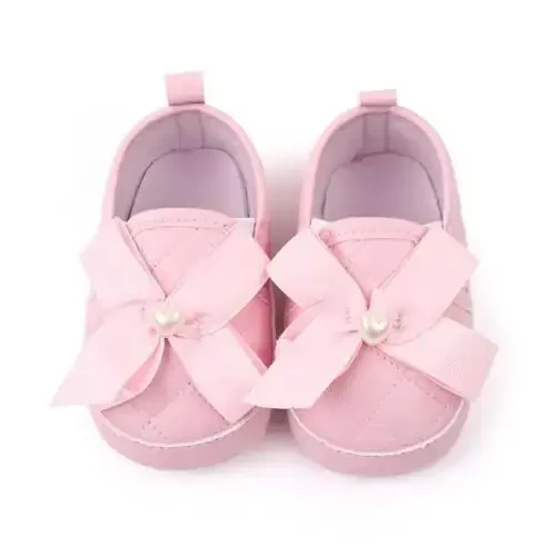 LONSOEN Baby Toddler Boys Girls Loafers Newborn Leather Moccasins Infant First Walking Dress Shoes - 2