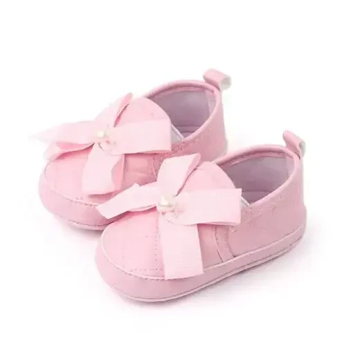 LONSOEN Baby Toddler Boys Girls Loafers Newborn Leather Moccasins Infant First Walking Dress Shoes - 3