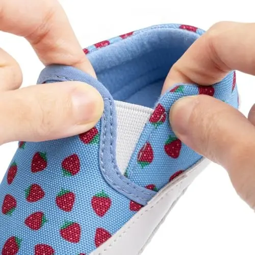 LONSOEN Baby Toddler Boys Girls Loafers Newborn Leather Moccasins Infant First Walking Dress Shoes - 4