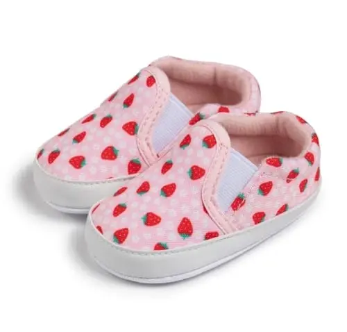 LONSOEN Baby Toddler Boys Girls Loafers Newborn Leather Moccasins Infant First Walking Dress Shoes - 3