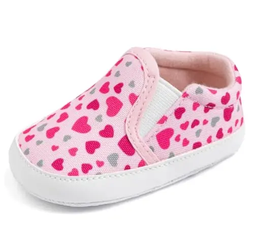 LONSOEN Baby Toddler Boys Girls Loafers Newborn Leather Moccasins Infant First Walking Dress Shoes - 1