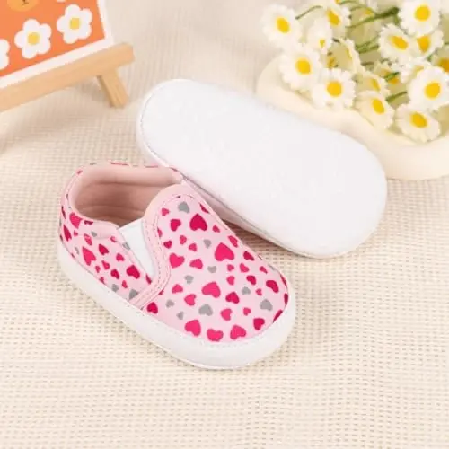 LONSOEN Baby Toddler Boys Girls Loafers Newborn Leather Moccasins Infant First Walking Dress Shoes - 7