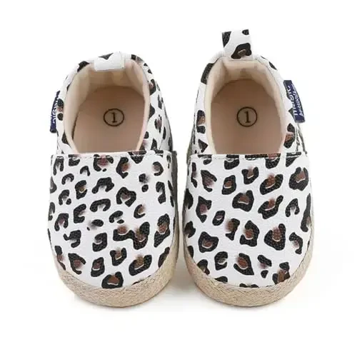 LONSOEN Baby Toddler Boys Girls Loafers Newborn Leather Moccasins Infant First Walking Dress Shoes - 2