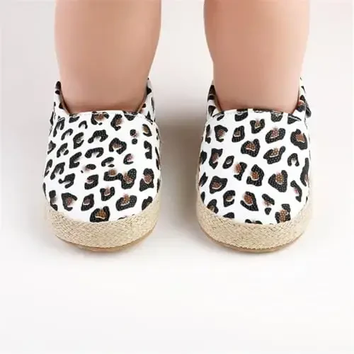 LONSOEN Baby Toddler Boys Girls Loafers Newborn Leather Moccasins Infant First Walking Dress Shoes - 6