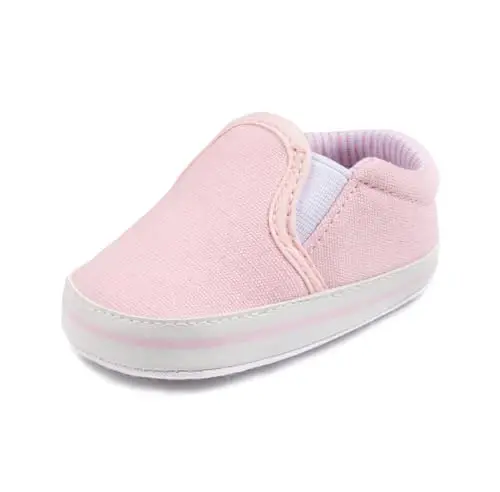 LONSOEN Baby Toddler Boys Girls Loafers Newborn Leather Moccasins Infant First Walking Dress Shoes 