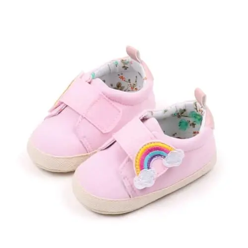 LONSOEN Baby Toddler Boys Girls Loafers Newborn Leather Moccasins Infant First Walking Dress Shoes - LONSOEN (1)