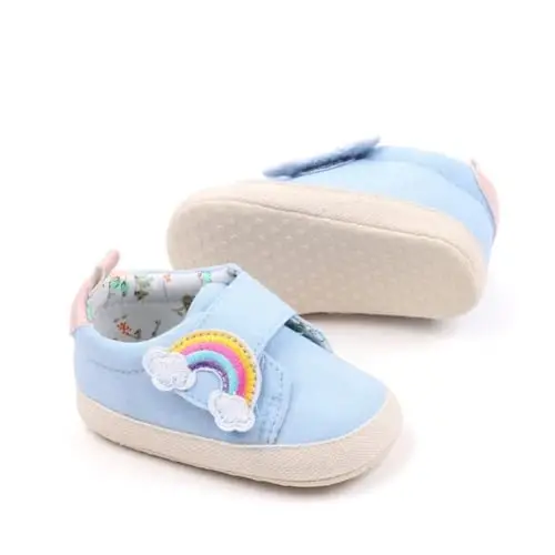 LONSOEN Baby Toddler Boys Girls Loafers Newborn Leather Moccasins Infant First Walking Dress Shoes - 5