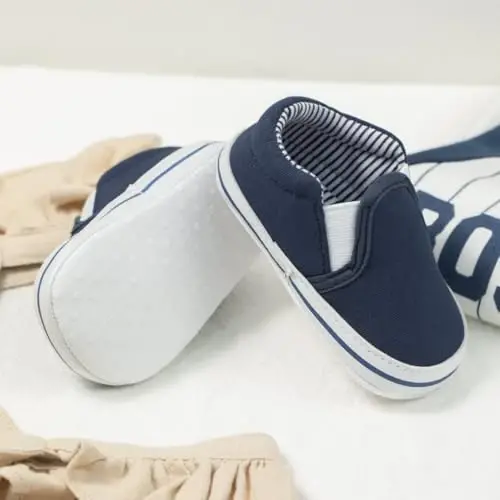 LONSOEN Baby Toddler Boys Girls Loafers Newborn Leather Moccasins Infant First Walking Dress Shoes - 5