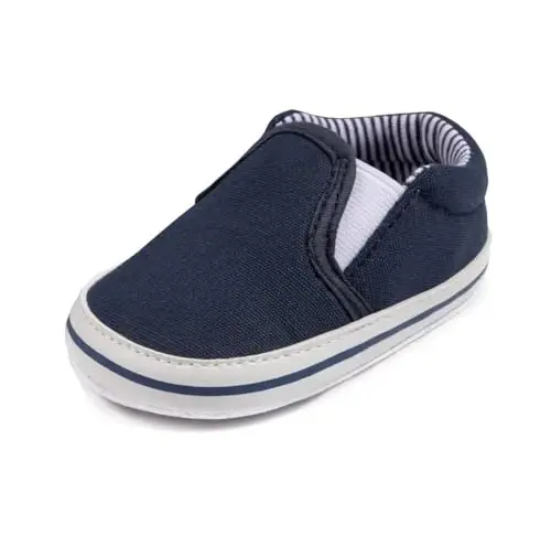 LONSOEN Baby Toddler Boys Girls Loafers Newborn Leather Moccasins Infant First Walking Dress Shoes 