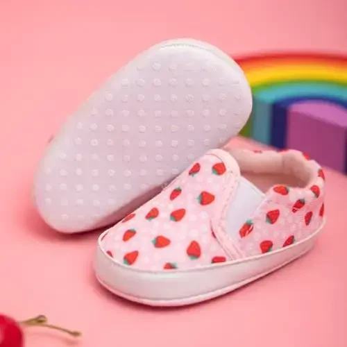 LONSOEN Baby Toddler Boys Girls Loafers Newborn Leather Moccasins Infant First Walking Dress Shoes - 5