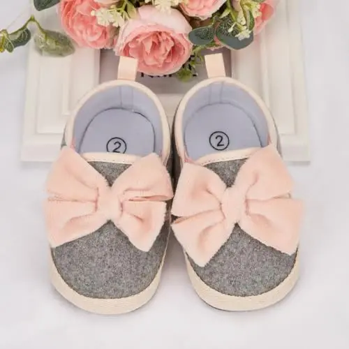 LONSOEN Baby Toddler Boys Girls Loafers Newborn Leather Moccasins Infant First Walking Dress Shoes - 3