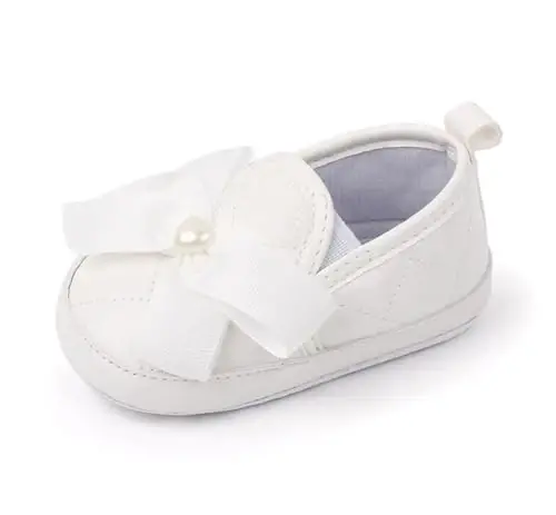 LONSOEN Baby Toddler Boys Girls Loafers Newborn Leather Moccasins Infant First Walking Dress Shoes - 1
