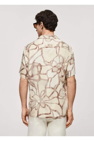 Loose bowling collared shirt - 4