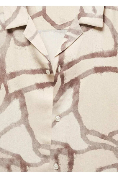 Loose bowling collared shirt - 5