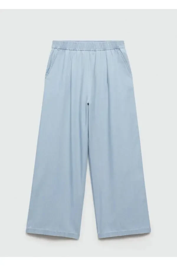 Loose cotton trousers - 3