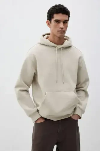 Loose Fit Hooded Top - 1