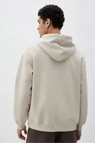 Loose Fit Hooded Top - 4