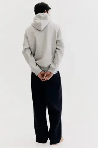 Loose fit hooded top - 5