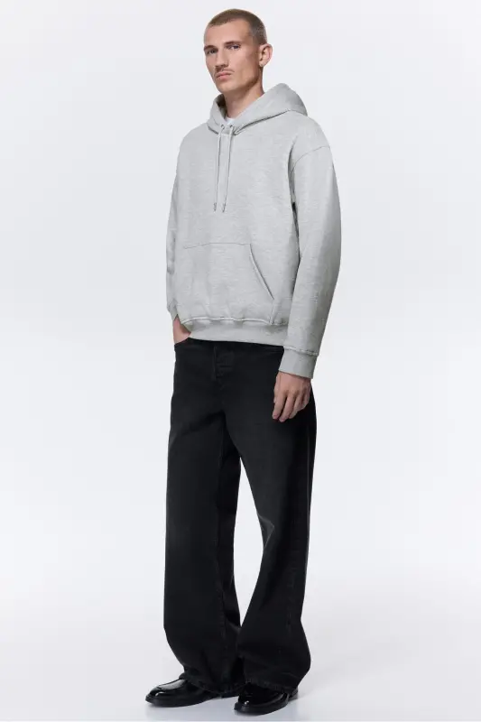 Loose fit hooded top - 5