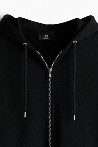 Loose fit hoodie with zipper. - 6