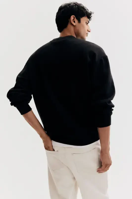 Loose Fit Sweatshirt - 5