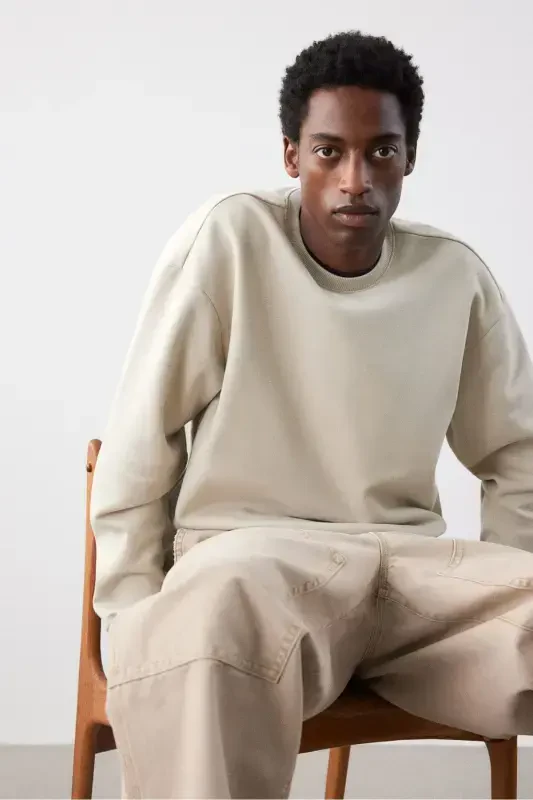 Loose fit sweatshirt - 2