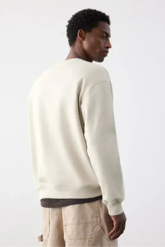 Loose fit sweatshirt - 5