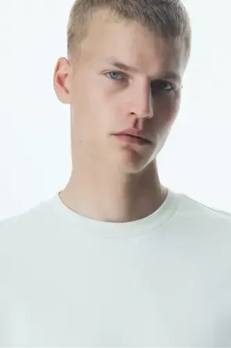 Loose Fit T-shirt-Light green - 5