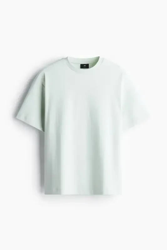 Loose Fit Tişört-Açık yeşil - 3