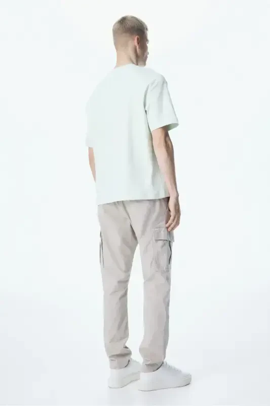 Loose Fit Tişört-Açık yeşil - 4