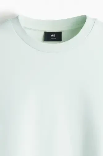 Loose Fit Tişört-Açık yeşil - 6