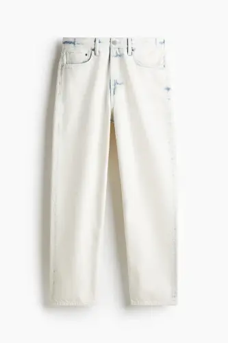 Loose Jeans-Kot mavisi 