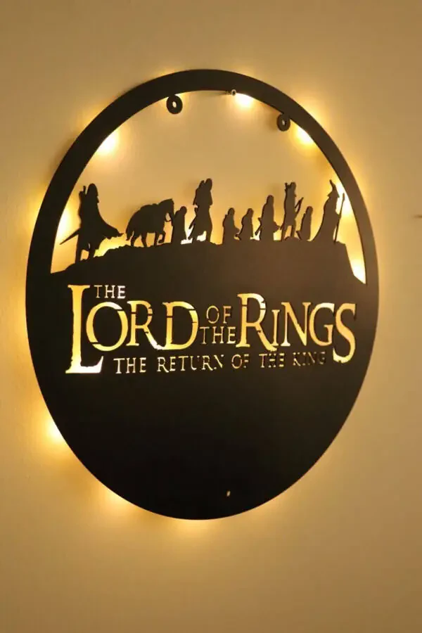 Lord Of The Rings The Lord of the Rings Led Lighted Picture Gfsdkr117 - 3