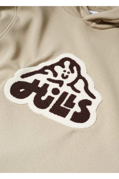 Лоскутный хлопковый свитшот - 17